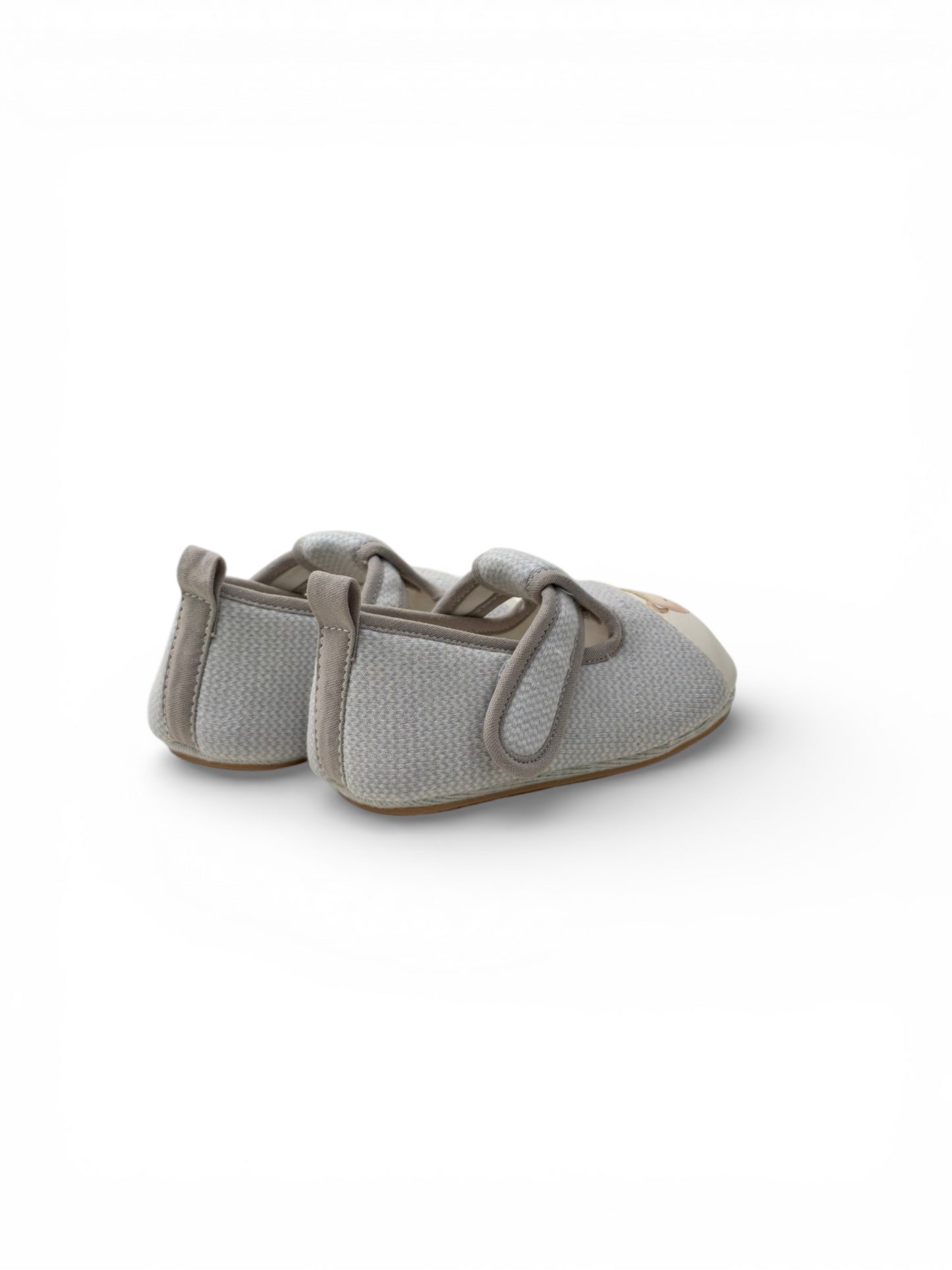 Storybook Mismatched T-Bar | Grey Cotton