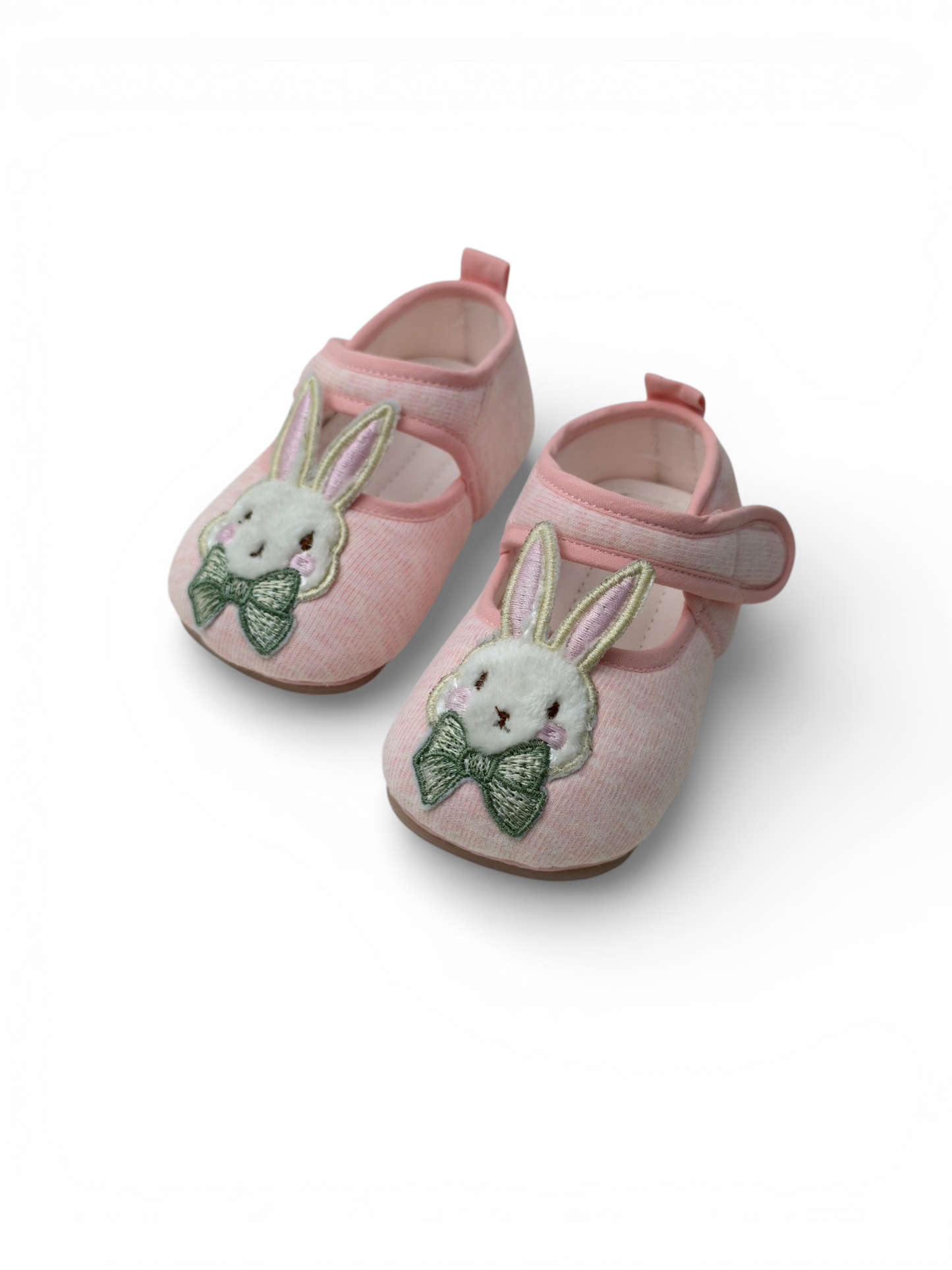 Little Bunny Cotton Mary Jane | Petal Pink