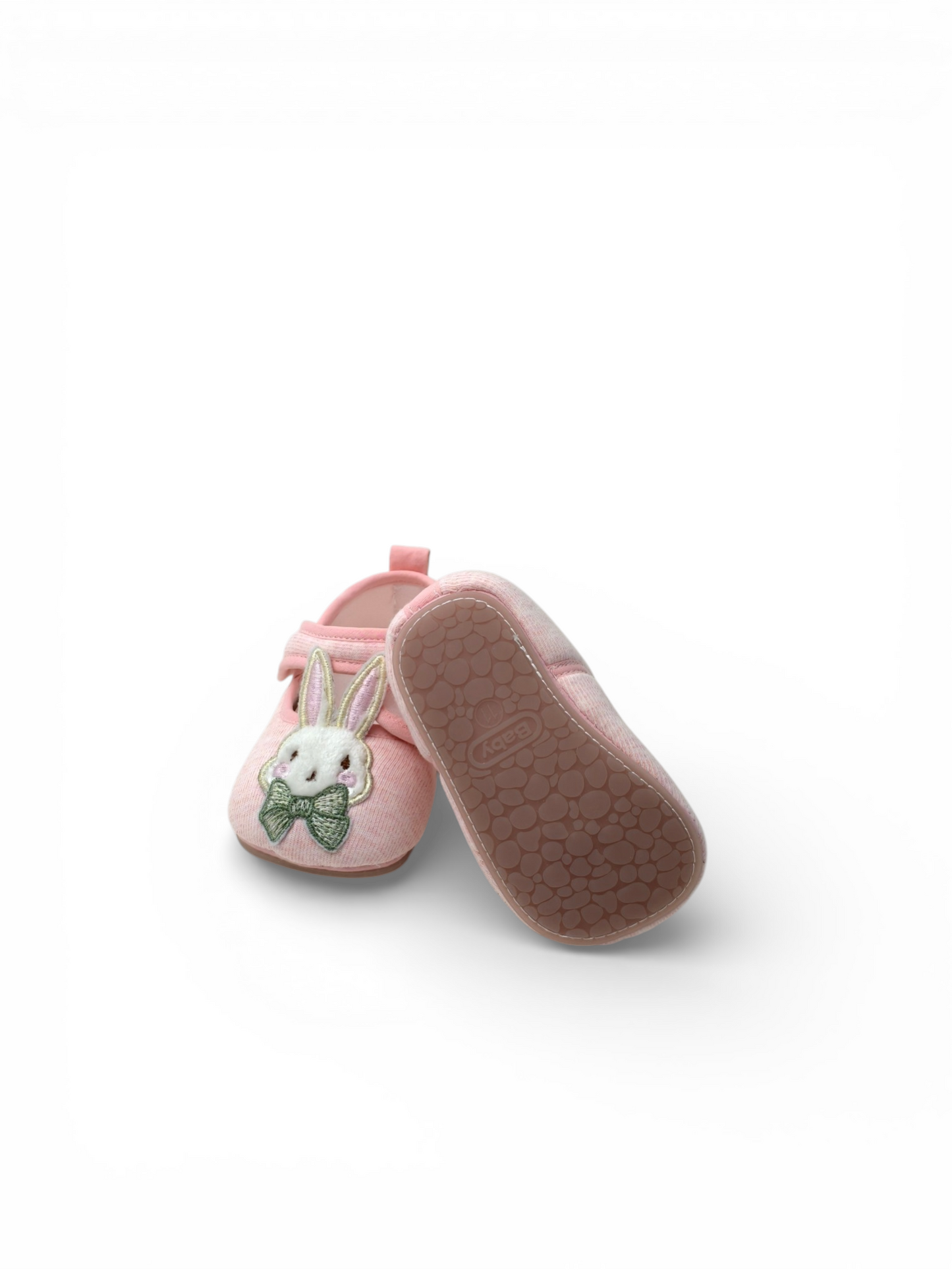 Little Bunny Cotton Mary Jane | Petal Pink