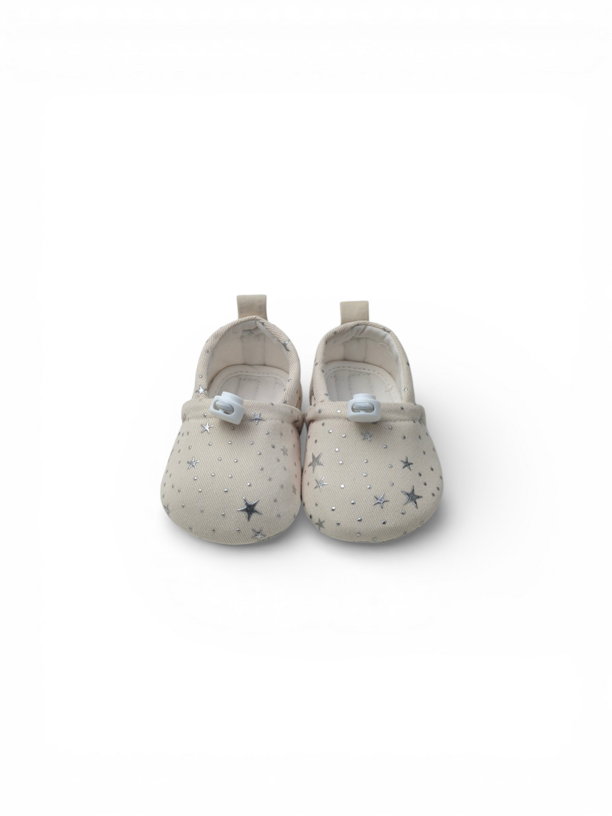 Stardust Cotton Walker | Cream & Silver