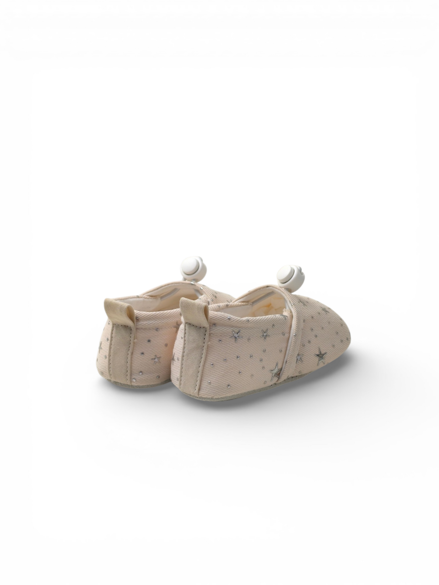 Stardust Cotton Walker | Cream & Silver